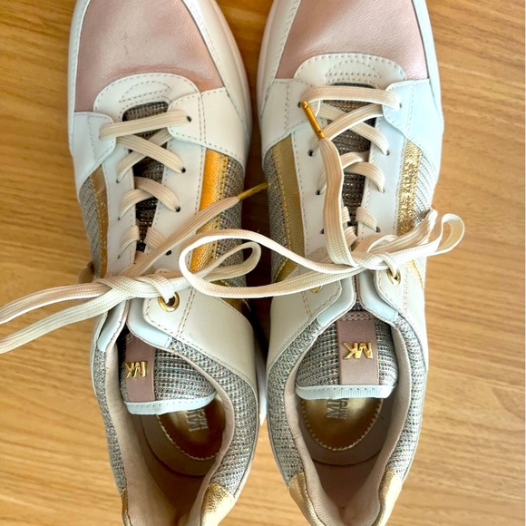 Michael Kors heeled sparkly sneaker “Georgie” - Picture 2 of 9